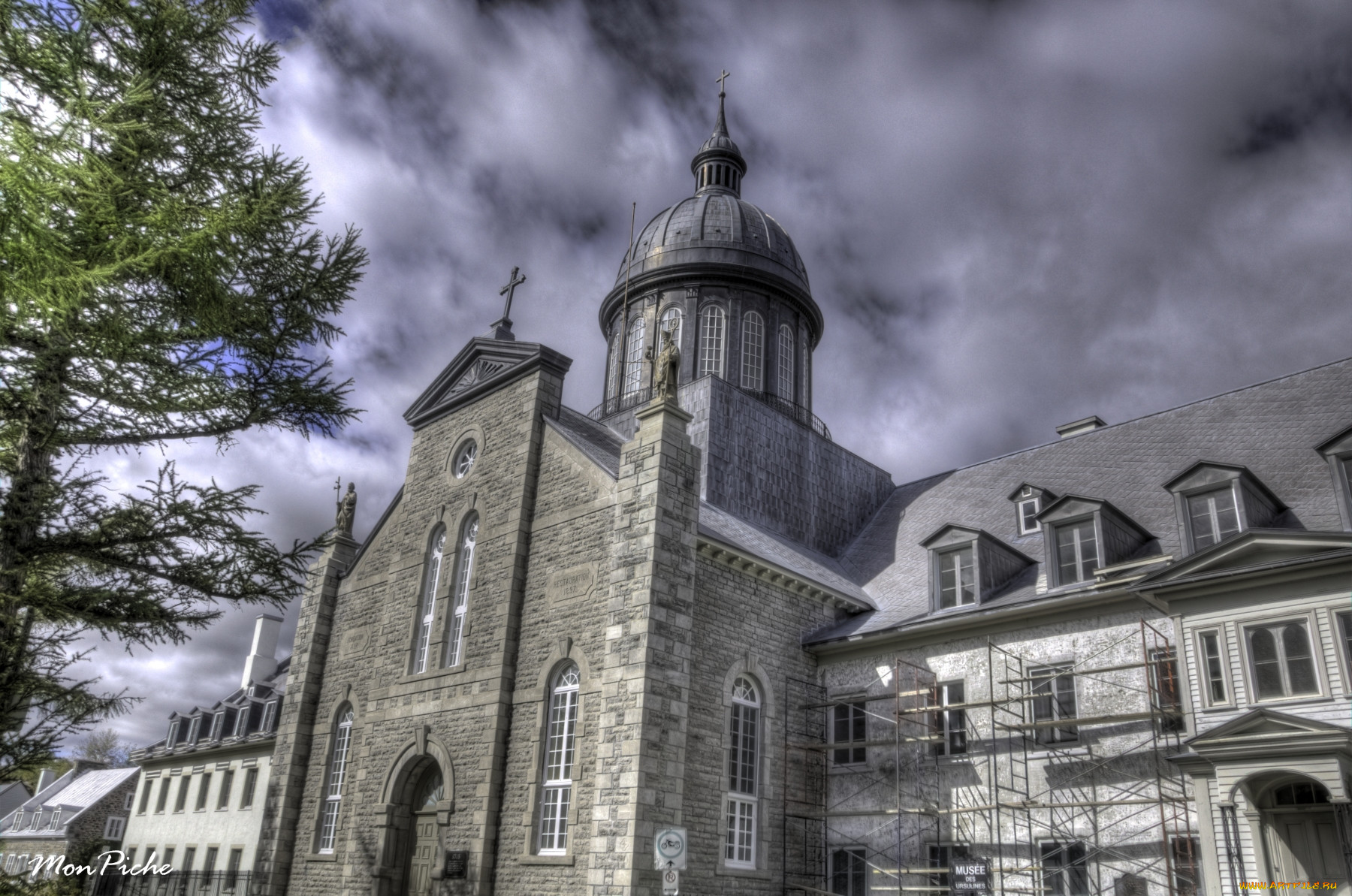 the, ursulines, monastery, at, trois, rivieres, , , , , , 